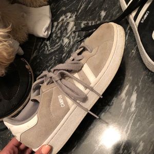 Grey Adidas Campus sneakers
